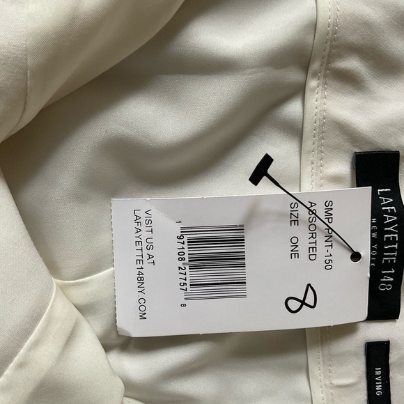 Lafayette 148 New York Irving Straight Leg Stretch Wool Pants - Picture 4 of 6